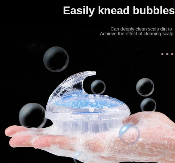 Silicone Head Body Massager Shampoo Scalp Massage Brush Hair Washing Comb Body Shower Brush Bath Spa Slimming Massage Brush
